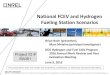 National FCEV and Hydrogen Fueling Station Scenarios · Integrated scenario analysis assesses interactions among fuel cell electric vehicle (FCEV) ... published forecasts for California