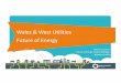 Wales & West Utilities Future of Energy - HSL. oliver lancaster.pdf · 2019-02-06 · Wales & West Utilities 2 We are the Gas DSO & Designer for Wales & south west England We supply
