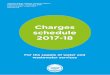 Charges schedule 2017-18 - Thames Water · 5 Table 2.2 Non-household metered fixed charges per year based on consumption band Non-household Metered usage (m3 per year) Water Wastewater