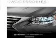 MY2017 Lexus Accessory Brochure: SUVs · 2016-11-22 · The LEXUS ACCESSORY LINE7 is designed and manufactured to meet the same NOT be used in any other vehicle. To avoid potential