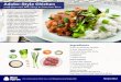 Adobo-Style Chicken - Blue Apron · 2016-03-01 · Adobo is a cornerstone of Filipino cuisine, enjoyed (and prepared a little differently) across the archipelago. The word describes