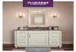BATHROOM GUIDEBOOK · 1 BATHROOM GUIDEBOOK 2 3-4 Why KraftMaid® 5-6 Before you get started 7-8 Console vanities 9-10 Decorative Accent Collections 11-12 Wall hung vanities 13-16