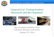 Natural Gas Transportation Research and Development · 2017-06-27 · Spark Ignited Natural Gas Engine Developing and demonstrate a low NOx, spark-ignited, natural gas 6.7L engine