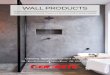 WALL PRODUCTS - Cemcrete...Adheres to concrete, brick, tiles, cement, plaster and stone Wall Preparation Products Wall Preparation Products Specifications Suitable Surfaces Interior