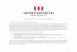 Whitworth University - Accident Prevention Program · 2019-03-25 · Conducting monthly fire extinguisher inspections; Assisting in an emergency or building evacuation; and Identifying