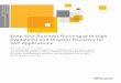 Symantec White Paper - Keep Your Business Running with ... · Symantec's High Availability and Disaster Recovery solutions for SAP enhance both local and global availability for business