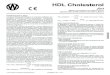HDL Cholesterol - Wiener lab€¦ · HDL Cholesterol fast en un analizador automático. Cuando se implemente la técnica para un analizador en particular seguir las instrucciones