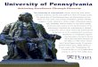 University of Pennsylvania · Sansom Place East, 3600 Chestnut Street, Suite 228, Philadelphia, PA 19104-6106; or (215) 898-6993 (voice) or (215) 746-7088 (fax). Created Date: 6/21/2013