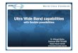 MAHLER Ultra Wide Band capabilities · PDF file 2.7 to 2.9 GHz -50 dBm/MHz -70 dBm/MHz -70 dBm/MHz Note 1: devices using a Listen Before Talk (LBT) mechanism, as described in the harmonised