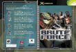 Brute Force - Microsoft Xbox - Manual - gamesdatabase · BRUTE FORCE 3 Guardians of the Confederation Survival Guide BRUTE FORCE In the year 2340, cloning technology has made training
