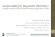 Responding to linguistic diversity - Selkirk College 2019-01-28¢  Responding to linguistic diversity: