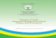 REPUBLIC OF RWANDAminecofin.gov.rw/.../New_PFM_Manual.pdf · PFM reforms and provides guidelines to be applied in public financial management in order to build the required capabilities