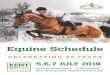 Equine Schedule - Home - Kent County Show · PDF file

5,6,7 JULY 2019   01622 630975 Kent Showground, Maidstone ME14 3JF Equine Schedule CELEBRATING 90 YEARS