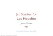 Jet Studies for Les Houchesjthaler_lh2017_jetintro.pdf · Jet Physics = Innovative Approaches to Hadronic Final States 1993 2017 Yes, searching for a bump on a bump! Jesse Thaler