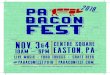 2018 - PA Bacon FestBreakaway Farms ¼ Pound Bacon Slab, Breakaway Farms Bacon Egg and Cheese Sandwich, Loaded Bacon Brownn Ale a d Cheese Soup Urban Baking Company- ... Culinary Demo
