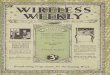Coming ... The wireless weekly : the hundred per cent Australian radio journal Page 3 nla.obj-662938427 National Library of Australia August 6, 1926. WlRELE~ WEEKLV Page One ~7m'tmltneinqf