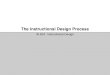 The Instructional Design Process · Preparing Instructional Objectives: A Critical Tool in the Development of Effective Instruction (1997) 2 Learning Objectives/Outcomes Formats