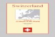 SWITZERLAND Switzerland · The Swiss Confederation is located in central Europe north of Italy and south of Germany. It has an area of 15,940 sq. miles. It has a population of 8 million