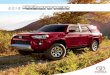 THE TRAIL - Amazon Web Services€¦ · Active Traction Control (A-TRAC) give you the added traction when handling descending slopes. No matter how rough the road is, 4Runner’s