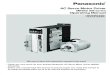 MINAS AIII-series Operating Manual - Amazon S3...AC Servo Motor Driver MINAS AIII-series Operating Manual [Be sure to give this instruction manual to the user.] DV0P3450 • Thank