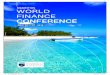 MAURITIUS WORLD FINANCE CONFERENCE...3 MAURITIUS 18 WORLDFINANCECONFERENCE It is my pleasure, on behalf of the University of Technology Mauritius, to extend my warm welcome to you