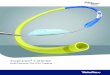 TrapLiner Catheter - Teleflex · White positioning markers at 95 cm (single) and 105 cm (double) Radiopaque marker 2 mm from distal tip 4 mm from collar Trapping balloon near distal