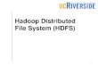Hadoop Distributed File System (HDFS)eldawy/20SCS167/slides/CS167-03-HDFS.pdf · HDFS Overview A distributed file system Built on the architecture of Google File System (GFS) Shares