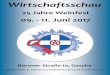 Wirtschaftsschau · 2016-08-01 · Wirtschaftsschau Bürener Straße 10, Geseke Schützenhalle St. Sebastianus-Schützenbruderschaft Geseke 1412 e.V. 25 Jahre Weinfest 09. -11.Juni