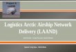 Logistics Arctic Airship Network Delivery · Reload/refuel times between 15 minutes and 1 hour yielded ~10% increase in performance Drag coefficients had negligible effect on overall