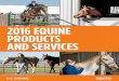2016 EQUINE PRODUCTS AND SERVICES - Zoetis · ZOETIS EQUINE PRODUCTS 1 ANTI-INFECTIVES ... Louis: CV Mosby; 2002:491-496 . Anti-Infectives 5 Sterile Water USES: For use in diluting