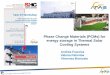 Phase Change Materials (PCMs) for energy storage in Thermal … · 2017-05-04 · PCM prodcucts® 83 141 1.600 Plus-ICE S89 PCM prodcucts® 89 151 1.550 * “Identification and characterization