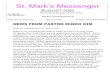 St. Mark’s Messenger · 2020-08-01 · 1 St. Mark’s Messenger AUGUST 2020 7803 Well Street, Manassas, VA 20111 Phone: 703-368-5790 Fax: 703-369-5799 Web Site: comefollowchrist.net