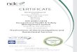 CERTIFICATE - irp-cdn.multiscreensite.com€¦ · Scope of Certiöcation ISO 45001:2018 Occupational Health & Safety Management System Certiöcate No: NDC-MDL200132 Marshall Drilling