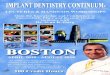 lECTUrES & HANDS-ON WOrKSHOpS - Dental Implant Seminars · bone biology, bone harvesting and bone grafting for dental implant surgery. He has written and published eight books, which