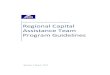 Regional Capital Assistance Team Program Guidelines · 05/10/2017  · Projects with construction budgets between $50,000 and $100,000 ... An Act Modernizing Municipal Finance, and