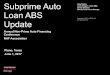 Subprime Auto Amy Martin Lead Analyst – Auto ABS Senior ...nafassociation.com/pdf/2017_Sub-Prime_ABS_Martin.pdf · S&P-Rated IG Subprime Auto Loan ABS Are Well Protected 14 •