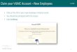 Claim your VUMC Account – New Employees 1 of 10...2 Claim your VUMC Account – New Employees • Confirm your identity details. • Click Continue. 3 of 10 Information Technology