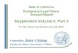 Supplement Volume II, Part 2 - California State Controller · Supplement Volume II, Part 2 For the Fiscal Year Ended June 30, 2010 Controller John Chiang California State Controller’s