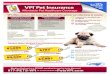 Up to discount with VPI Pet Insurance multiple pets Affordable … · 2016-02-29 · Insurance plans are offered and administered by Veterinary Pet Insurance Company in California