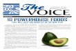 A Newsletter for the VOICEResidents of Teravista… · 2. Eggs - A form of well-absorbed protein, healthy fats and Vitamin . D (found in the egg yolk). Eggs also contain lecithin,
