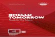 #HELLO TOMORROW - Agrana · #HELLO TOMORROW Ready for the future. Integrated Annual Report 2019|20 Start digital experience with NFC smartphone or scan QR code