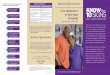 This list can help you recognize the What’s the difference? … · 2011-11-16 · For information and support, contact the Alzheimer's Association: 800.272.3900 ... Early diagnosis