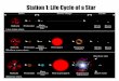 Station 1: Life Cycle of a Star€¦ · • 90%$of$stars$in$our$galaxy,$including$the$Sun,$are$in$the$ main$sequence$stage$and$stay$there$for$mostof$their$ ‘lives’ $