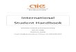 International Student Handbook - Australian Institute of … · International Student Handbook RTO ID: 21996 CRICOS ID: 02999J 5 | P a g e STUDYING THROUGH AUSTRALIAN INSTITUTE OF