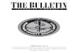 THE BULLETIN - Muscogee County Medical Society · The Bulletinof the Muscogee County Medical Society is the official monthly publication of the Muscogee County Medical Society, 2300