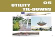 05 UTILITY TIE-DOWNS - CTS Cargo Tie-Down Specialty 5.… · cts refer to federal, state, provincial, industry or local regulations for proper tie down methods. it is the owner’s