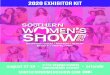 2020 EXHIBITOR KIT - Southern Shows 20 Exhibitor Kit.pdf · augus 2730 at te or ounty andoconvent enter PAGE 2 Dear 2020 Exhibitor, We are delighted to welcome you to the Southern