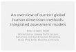 An overview of current global human dimension methods ... · – Change in rules by which they interact Coupling human-earth systems – Systematic investigation of one-way influences
