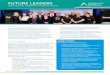 FUTURE LEADERS - ARA · FUTURE LEADERS. ARA Future Leaders Program 2019. OBJECTIVES . Key objectives of the program are to: • build a network of future leaders • provide a two-way