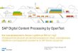 SAP Digital Content Processing by OpenText · 6/4/2018  · Автоматизация процесса обработки подтверждений входящих заказов
